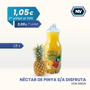 NÈCTAR DE PINYA S/A DISFRUTA DON SIMON 1,5 L