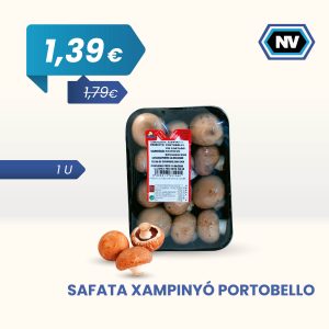 SAFATA XAMPINYÓ PORTOBELLO 1 U