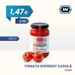 TOMATA SOFREGIT CASOLÀ FERRER 350 G