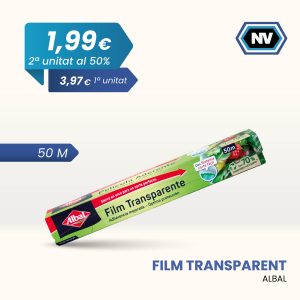 FILM TRANSPARENT ALBAL 50 M