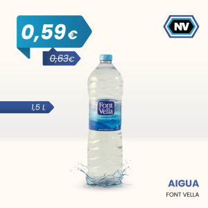 AIGUA FONT VELLA 1,5 L