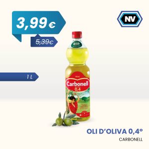 OLI D’OLIVA 0,4º CARBONELL 1 L