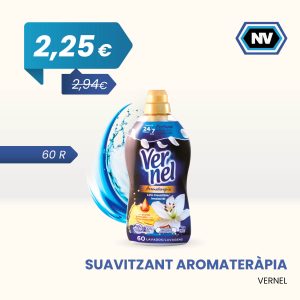 SUAVITZANT AROMATERÀPIA VERNEL 60 R
