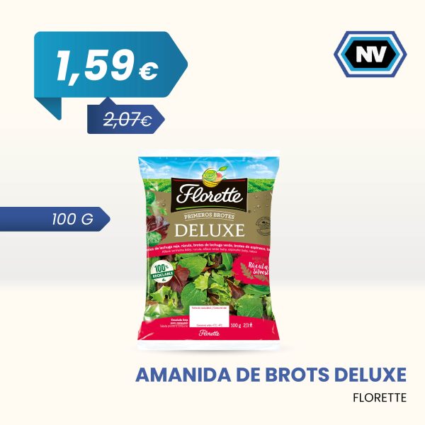AMANIDA DE BROTS DELUXE FLORETTE 100 G