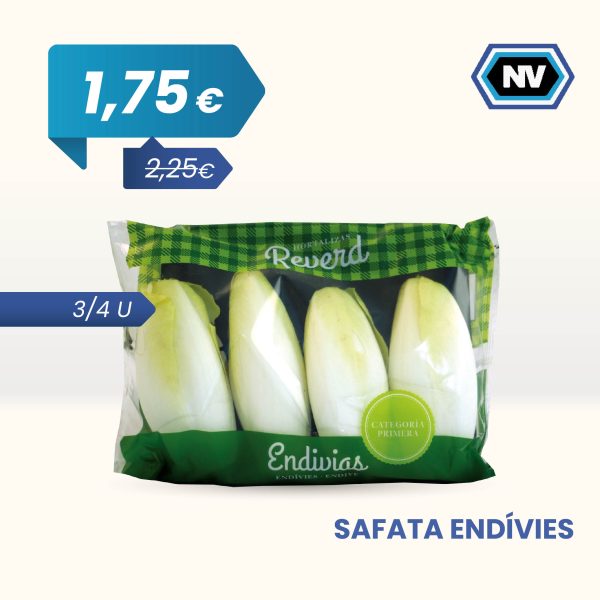 SAFATA ENDÍVIES 3/4 U