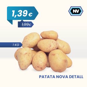 PATATA NOVA DETALL 1 KG