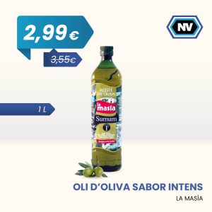 OLI D’OLIVA SABOR INTENS LA MASÍA 1 L