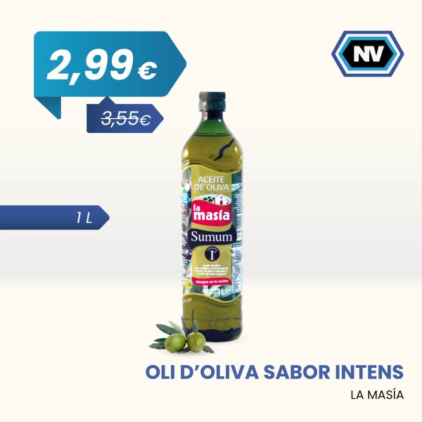 OLI D’OLIVA SABOR INTENS LA MASÍA 1 L