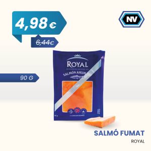 SALMÓ FUMAT ROYAL 90 G
