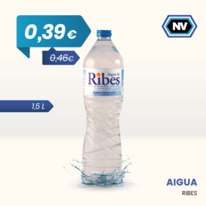 AIGUA RIBES 1,5 L