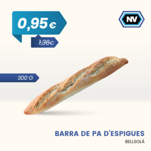 BARRA DE PA D’ESPIGUES BELLSOLÀ 300 G