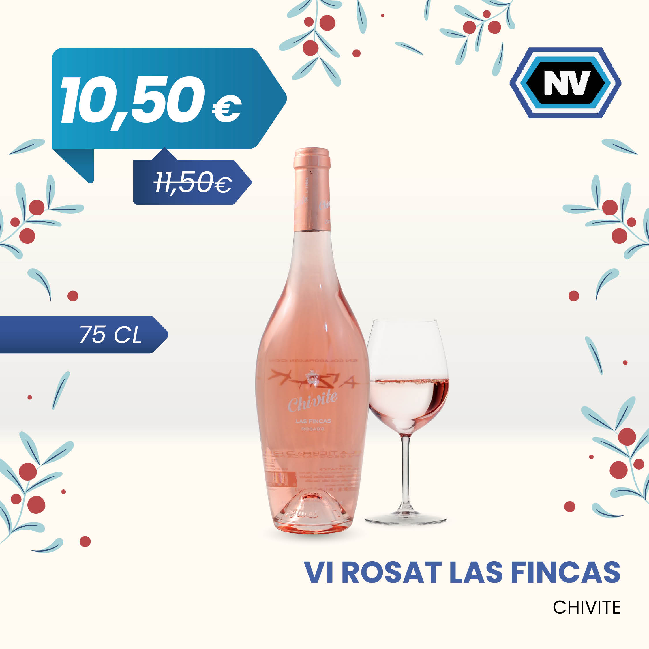 VI ROSAT LAS FINCAS CHIVITE 75 CL