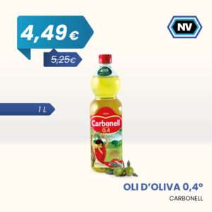 OLI D’OLIVA 0,4º CARBONELL 1 L
