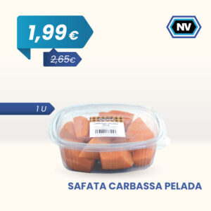 SAFATA CARBASSA PELADA 1 U