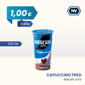 CAPUCCINO FRED NESCAFÉ LATTE 205 ML