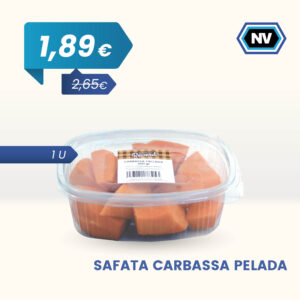 SAFATA CARBASSA PELADA 1U