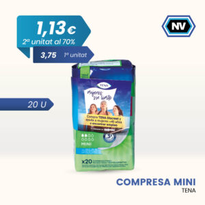 COMPRESA MINI TENA 20U