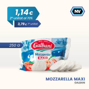 MOZZARELA MAXI GALBANI 250G