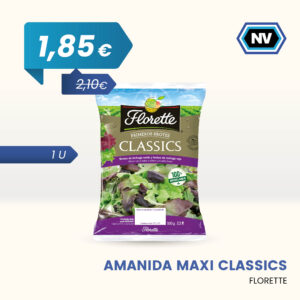 AMANIDA MAXI CLASSICS FLORETTE 1 U