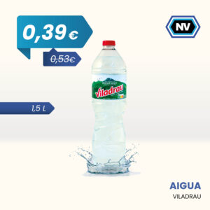 AIGUA VILADRAU 1,5 L