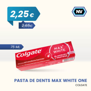 PASTA DE DENTS MAX WHITE ONE COLGATE 75 ML