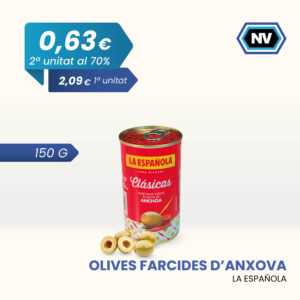 OLIVES FARCIDES D’ANXOVA LA ESPAÑOLA 150 G