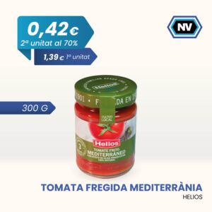 TOMATA FREGIDA MEDITERRÀNIA HELIOS 300 G