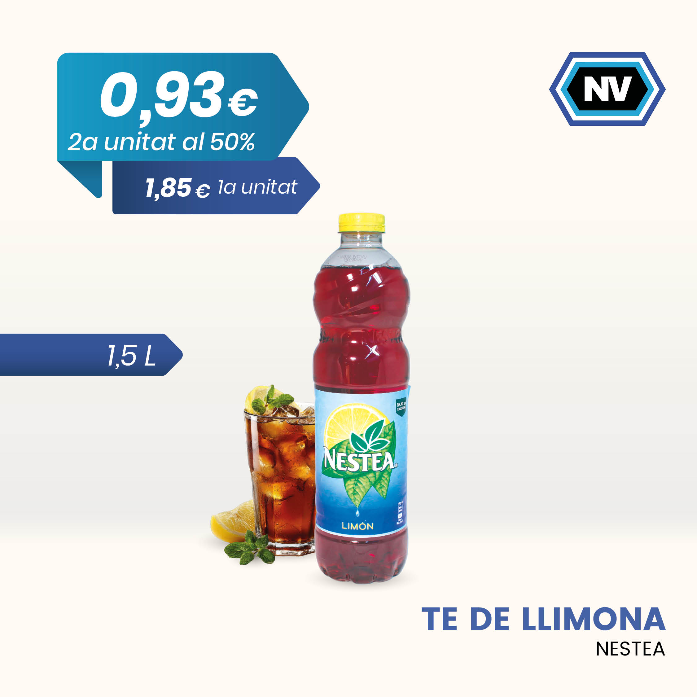 TE DE LLIMONA NESTEA 1,5 L