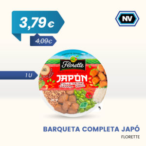 BARQUETA COMPLETA JAPÓ FLORETTE 1 U